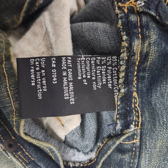 Angels Y2K Flare Leg Jean size 28"x30" - Picture 4 of 5